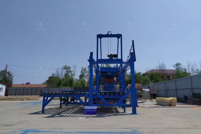 預制件生產設備安裝完畢